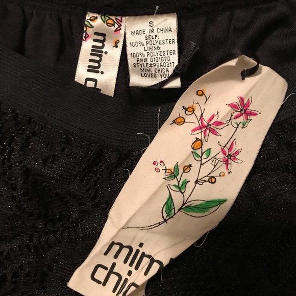 🌺 NWT MIMI CHICA LACE SHORTS - Picture 4 of 6